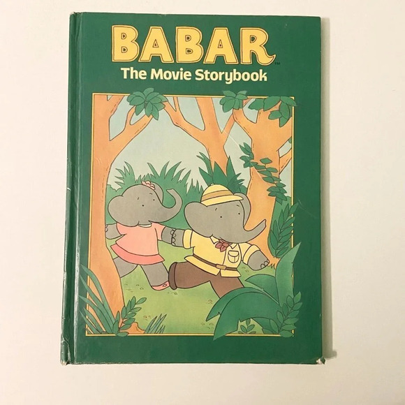 Vintage 1989 Babar The Movie Storybook  by Cathy East Dubowski Random House - Picture 13 of 13
